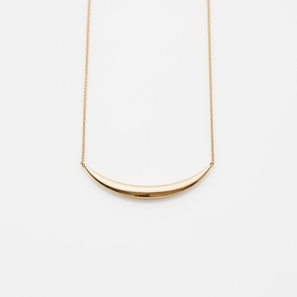 The Crew Jaggo κολιέ κίτρινο χρυσό 14Κ