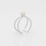 Free the Pearls δαχτυλίδι ασημί