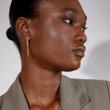 Stevie σκουλαρίκια tall χρυσό