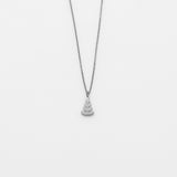 Chloi κολιέ ασημί