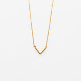 V κολιέ χρυσό