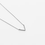 V κολιέ ασημί