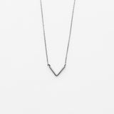 V κολιέ ασημί